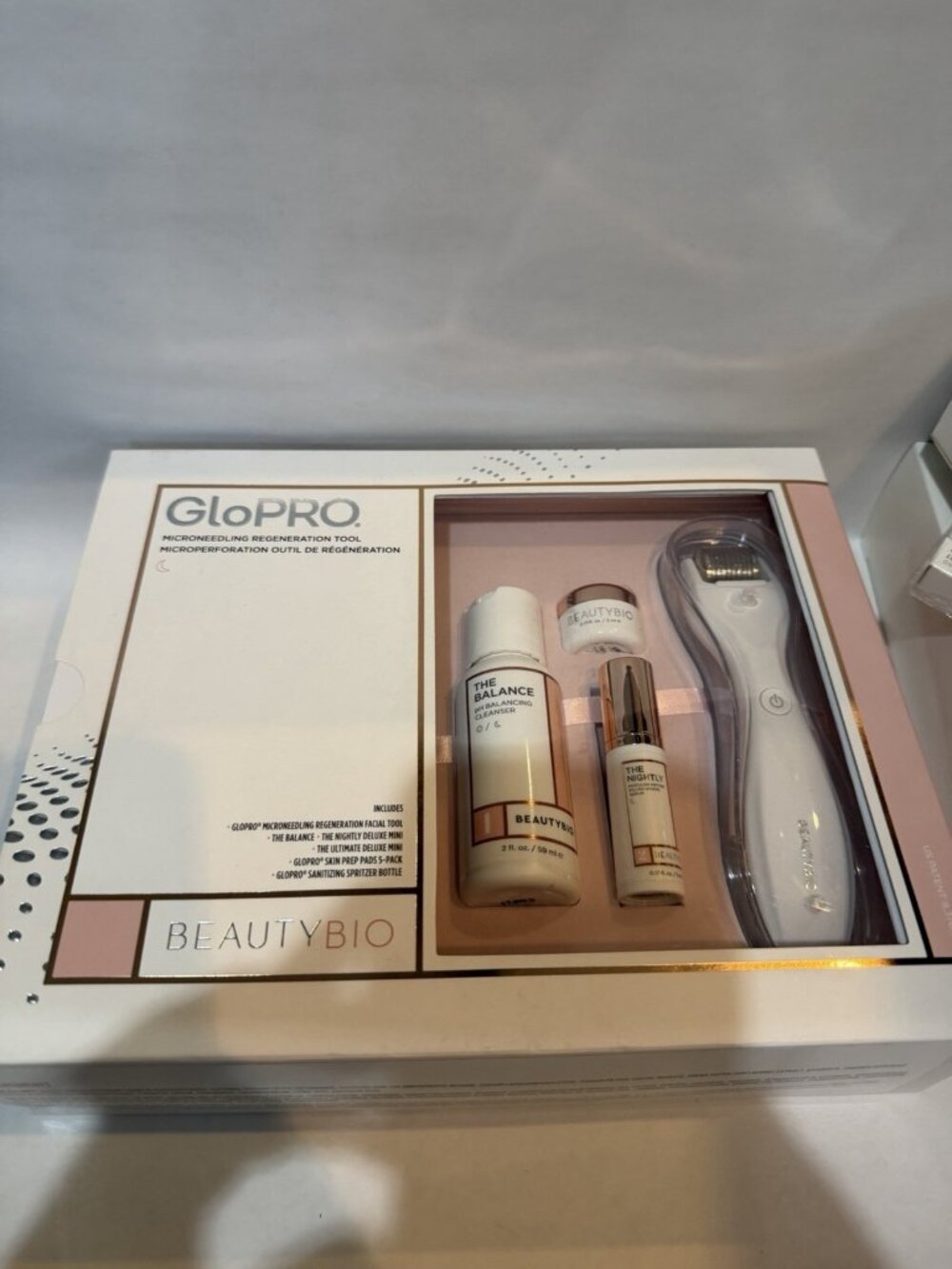 Beautybio Science Glopro Microneedling Regeneration Tool ~ BNIB ~
